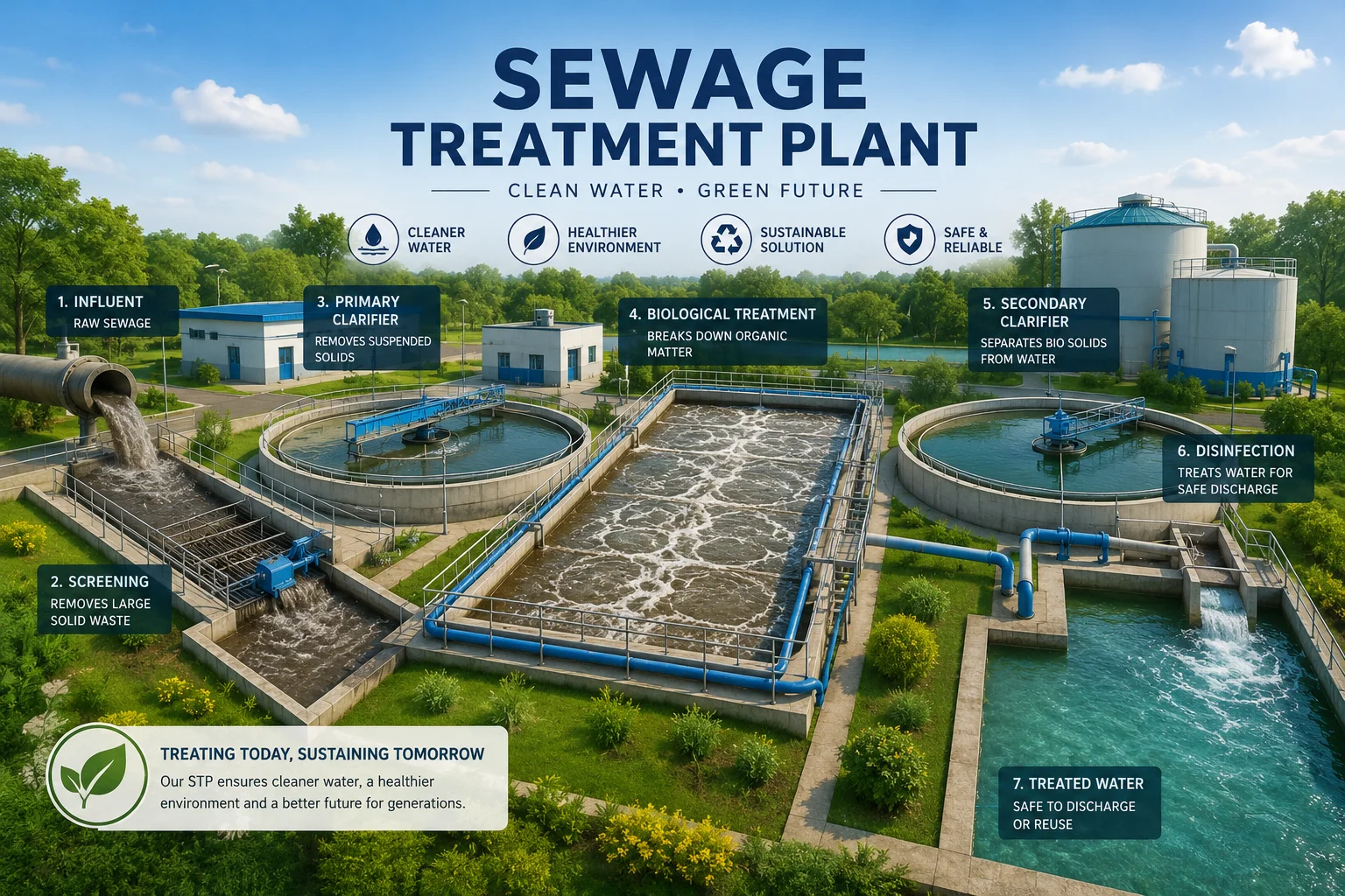 SBR Sewage Treatment Plant