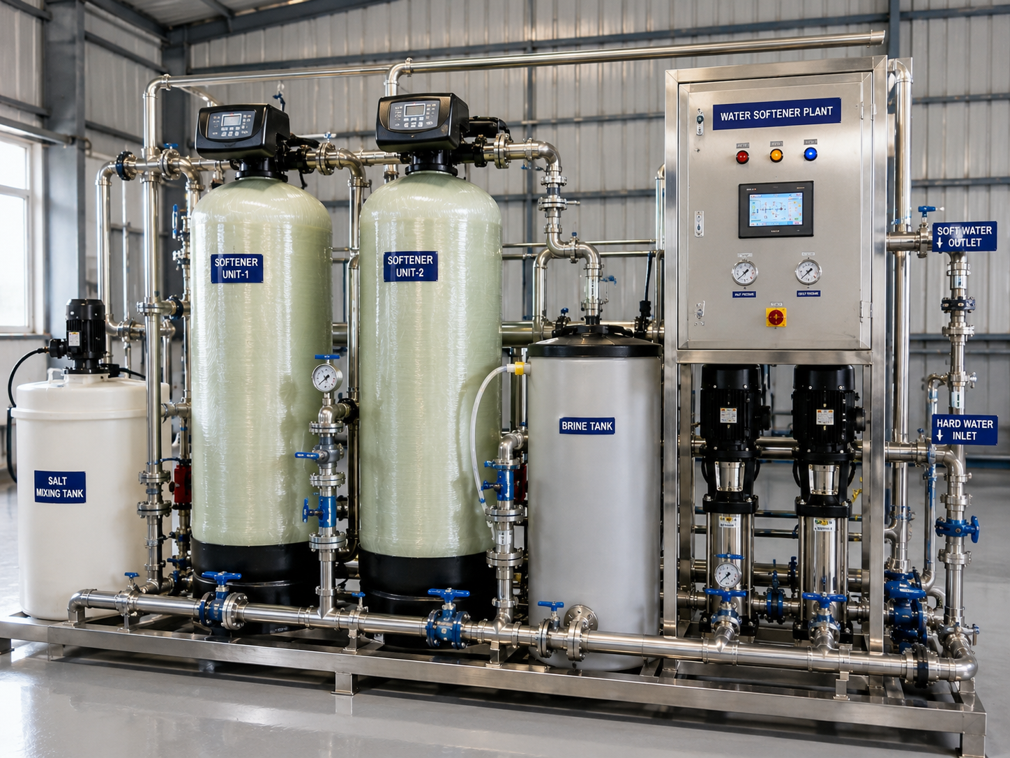 Water Softener Plant